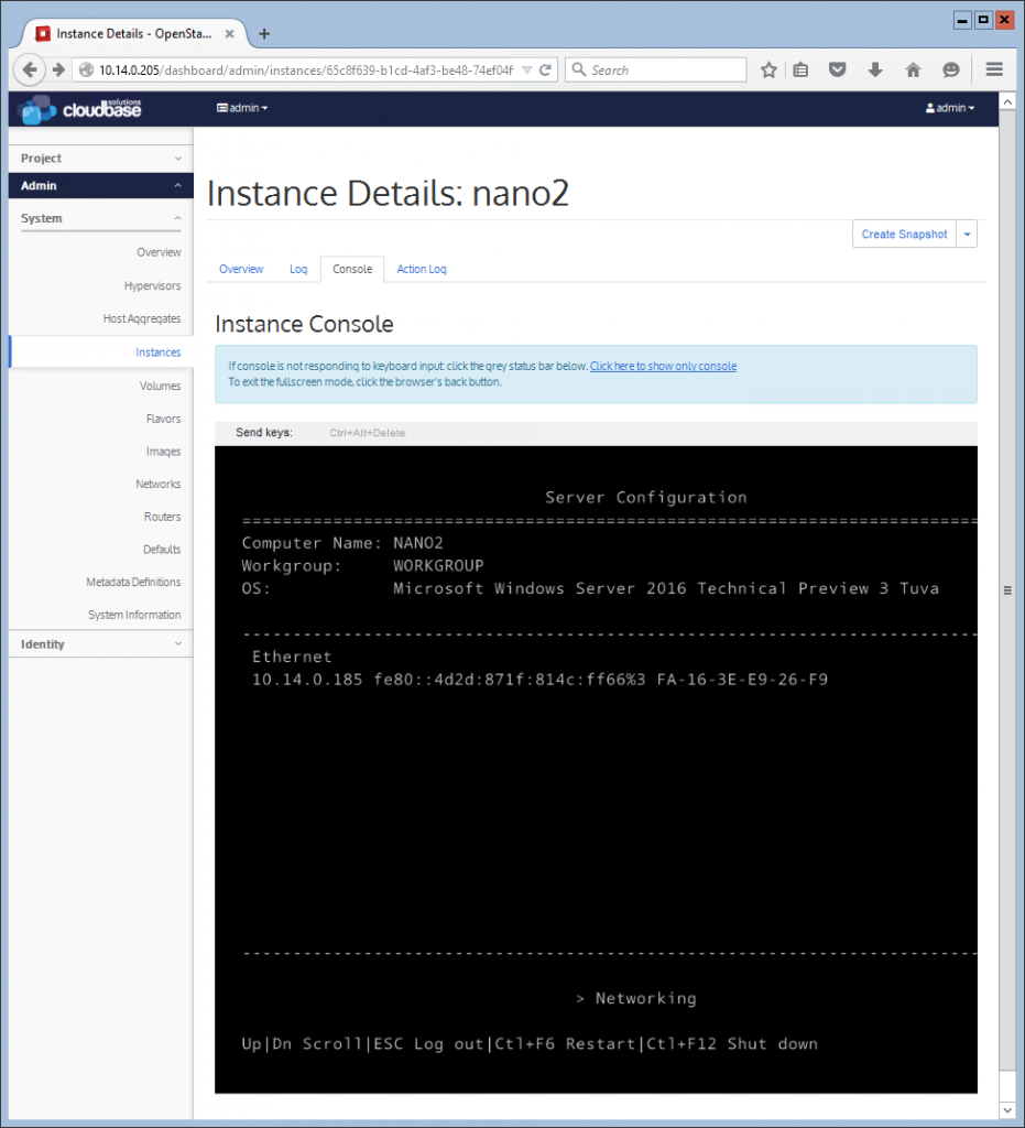 Nano Horizon Console